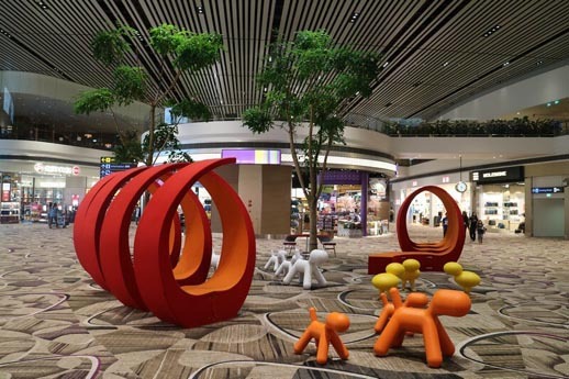 Terminal 4 Bandara Changi Singapura