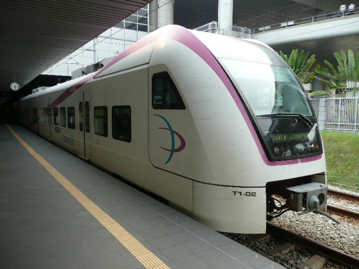 KLIA Express Kereta Bandara di Kuala Lumpur Malaysia 1