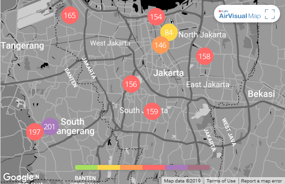 Kondisi Kualitas Udara di Jakarta Memprihatinkan